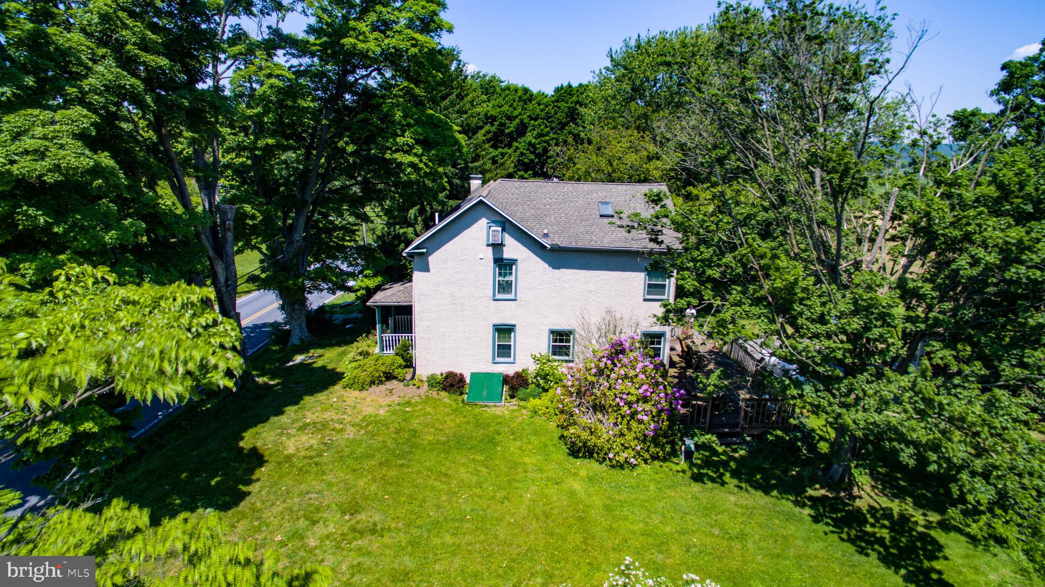 2014 Little Conestoga Road Elverson, PA 19520 - Photo 7 of 45 Side from Drone