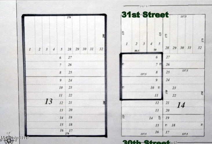 30th Street Gulfport, MS 39501 - Photo 6 of 7 Plat Map Glen Terrace