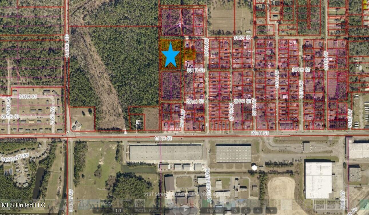 30th Street Gulfport, MS 39501 - Photo 7 of 7 31st Street Location Map Aerial