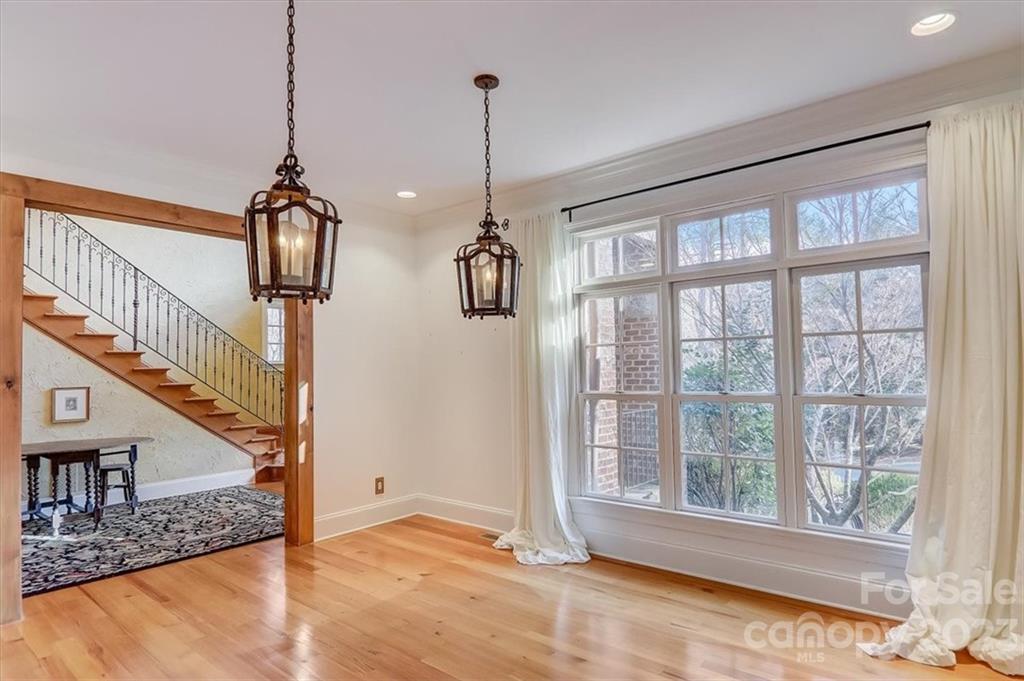 99 Mullally Drive Flat Rock, NC 28731 - Photo 14 of 48 a view of an entryway with a floor to ceiling windows
