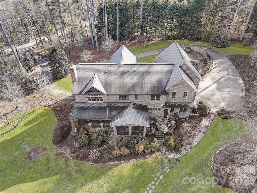 99 Mullally Drive Flat Rock, NC 28731 - Photo 2 of 48 an aerial view of a house