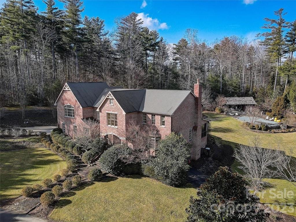 99 Mullally Drive Flat Rock, NC 28731 - Photo 46 of 48 a view of a house with pool and sitting area