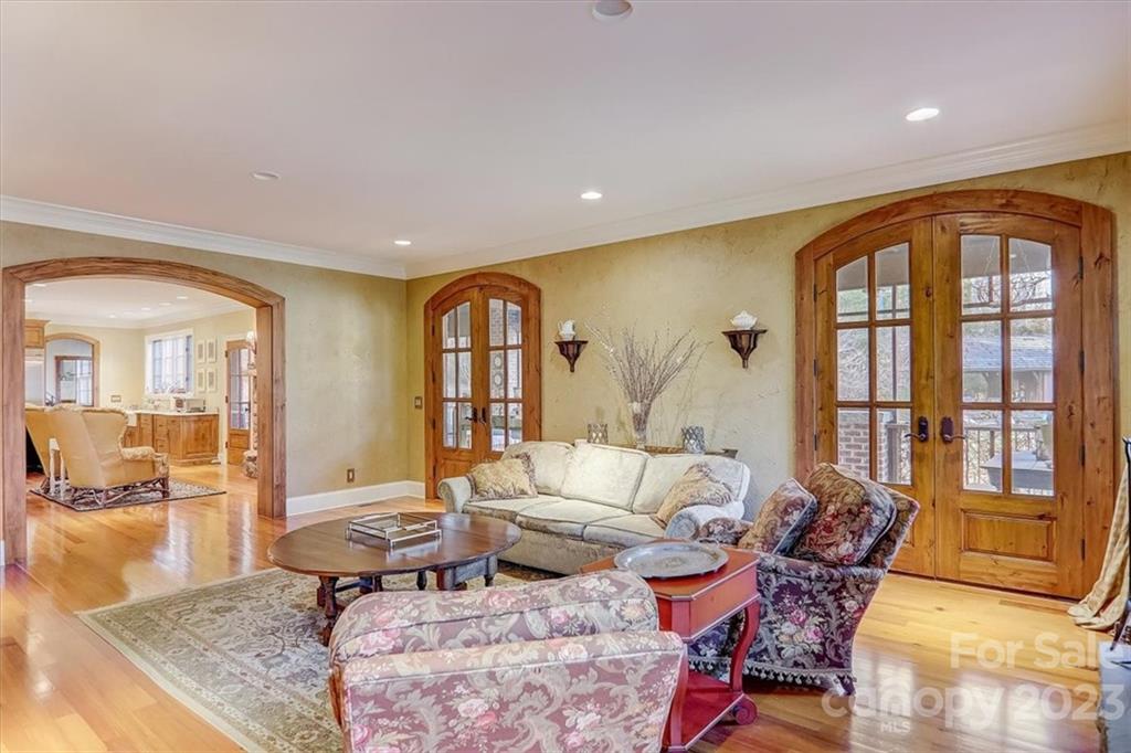 99 Mullally Drive Flat Rock, NC 28731 - Photo 5 of 48 a living room with furniture and a large window