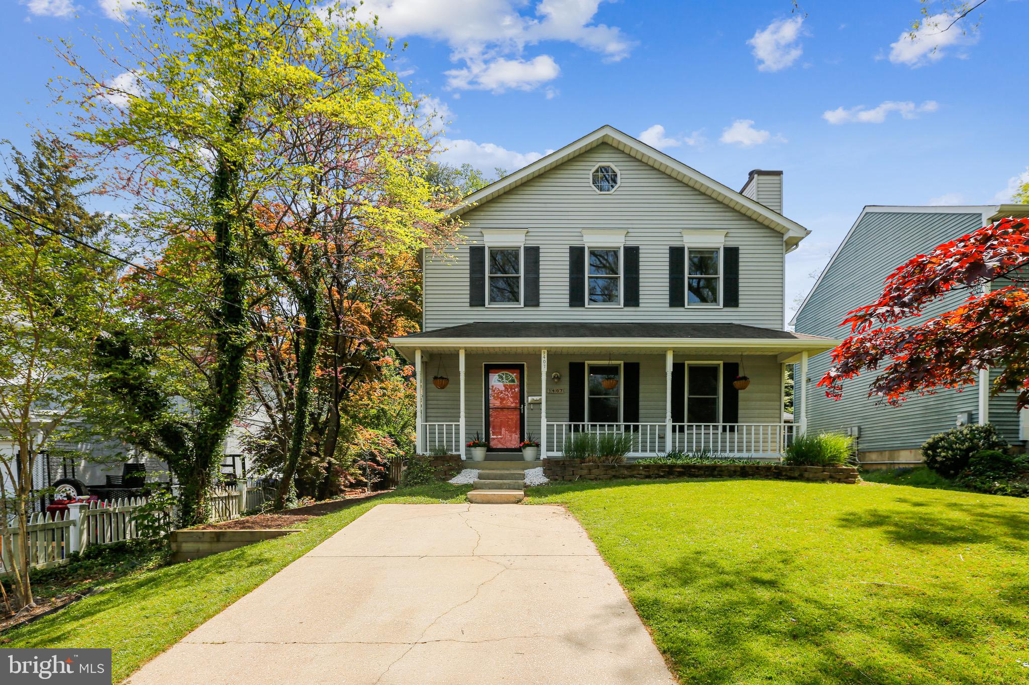 9407 Monroe Street Silver Spring, MD 20910 - Photo 3 of 69 Large Driveway with Parking for Two Cars