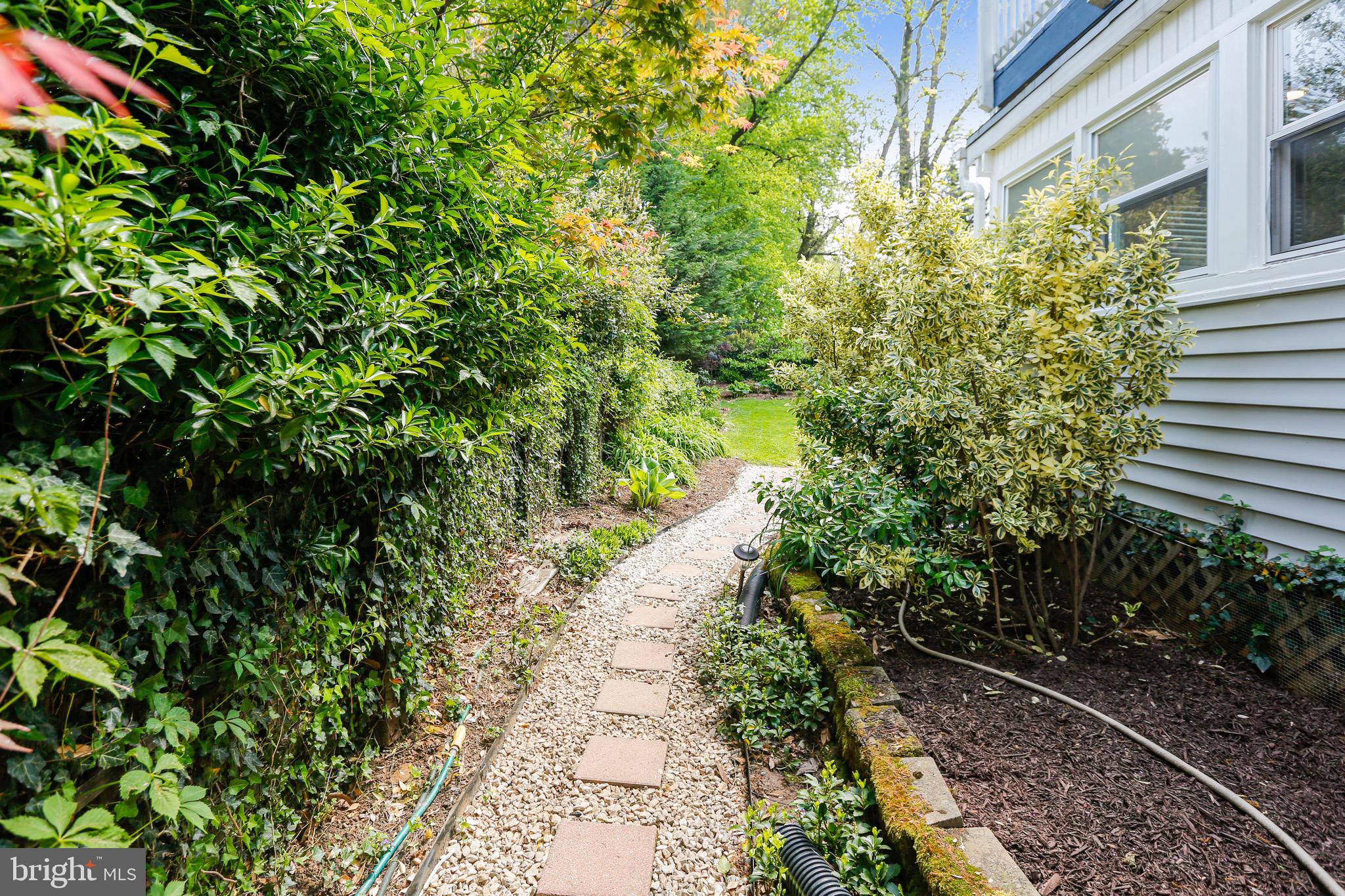 9407 Monroe Street Silver Spring, MD 20910 - Photo 62 of 69 Stone pathway to Back Yard