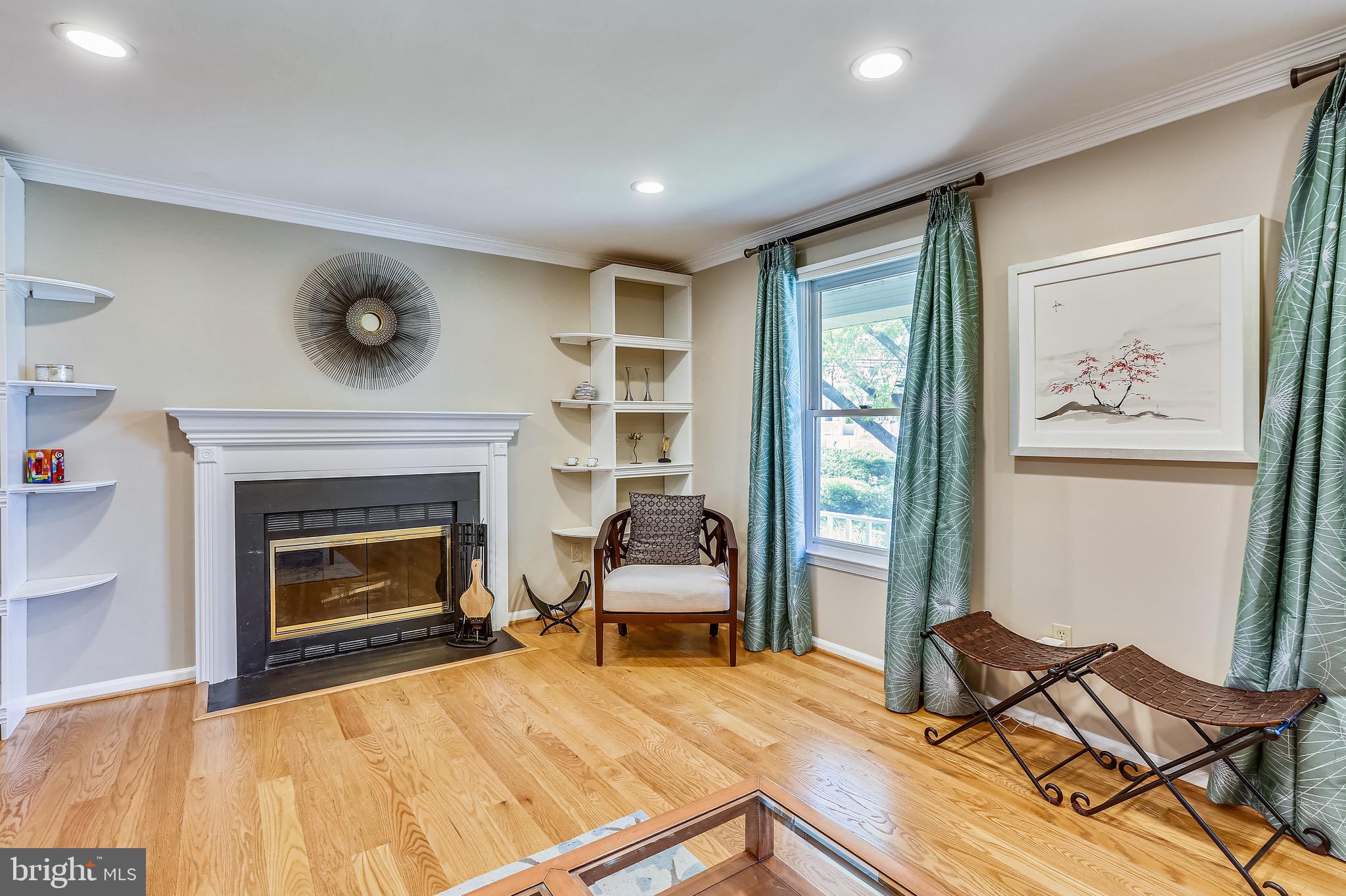 9407 Monroe Street Silver Spring, MD 20910 - Photo 9 of 69 Living Room with Fireplace