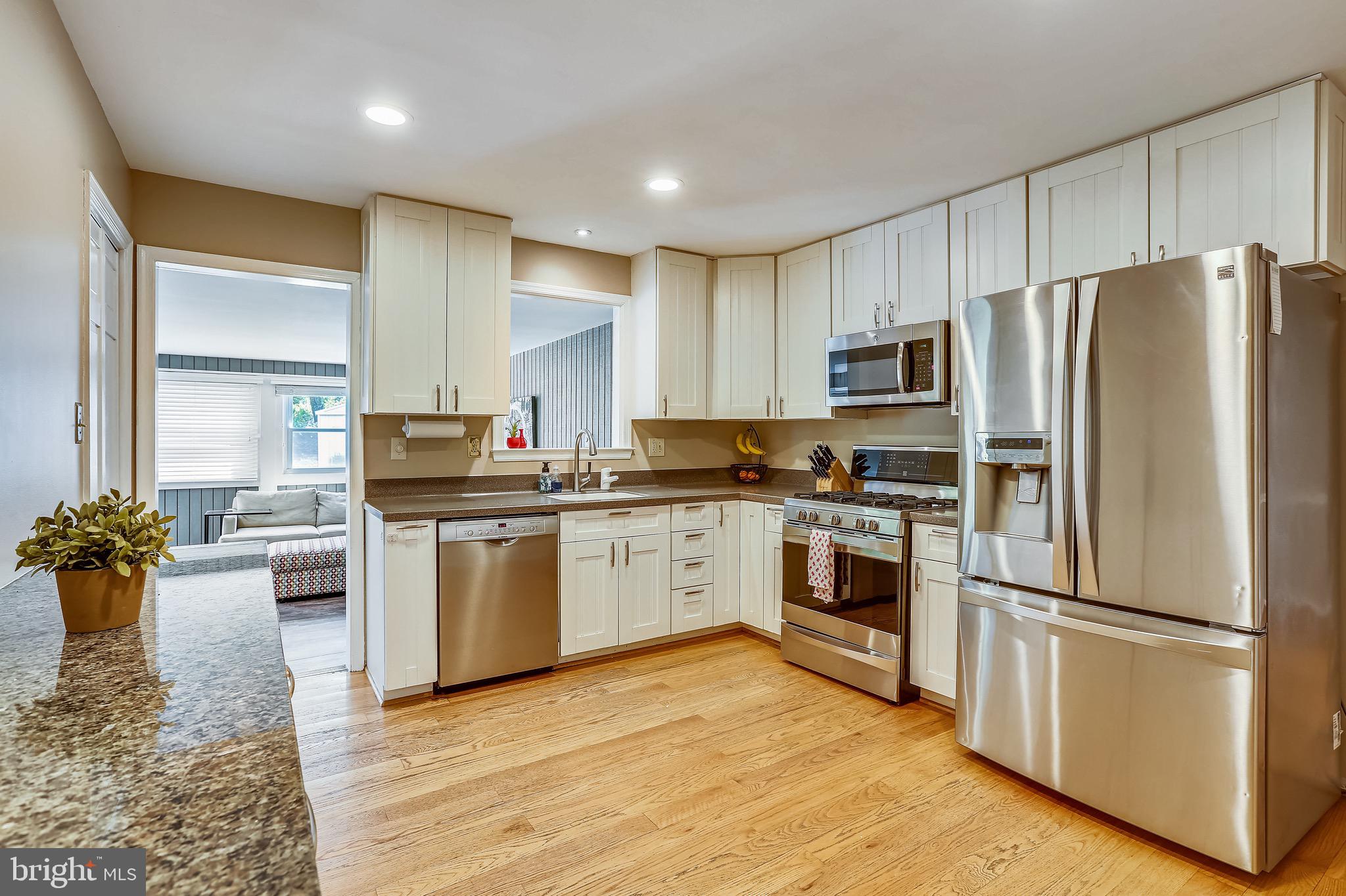 9407 Monroe Street Silver Spring, MD 20910 - Photo 10 of 69 Bright Open Kitchen with Stainless Appliances