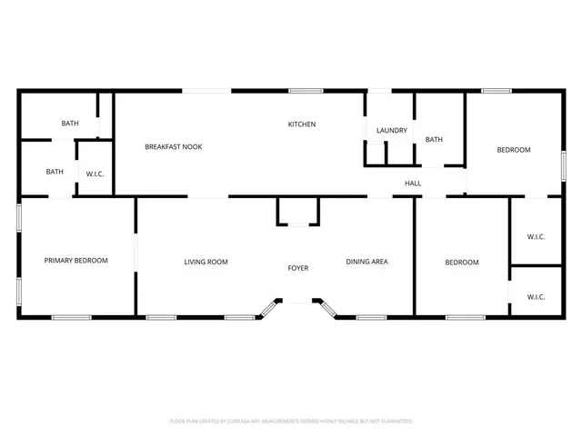 a picture of a floor plan
