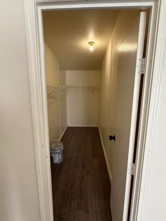 a view of walk in closet