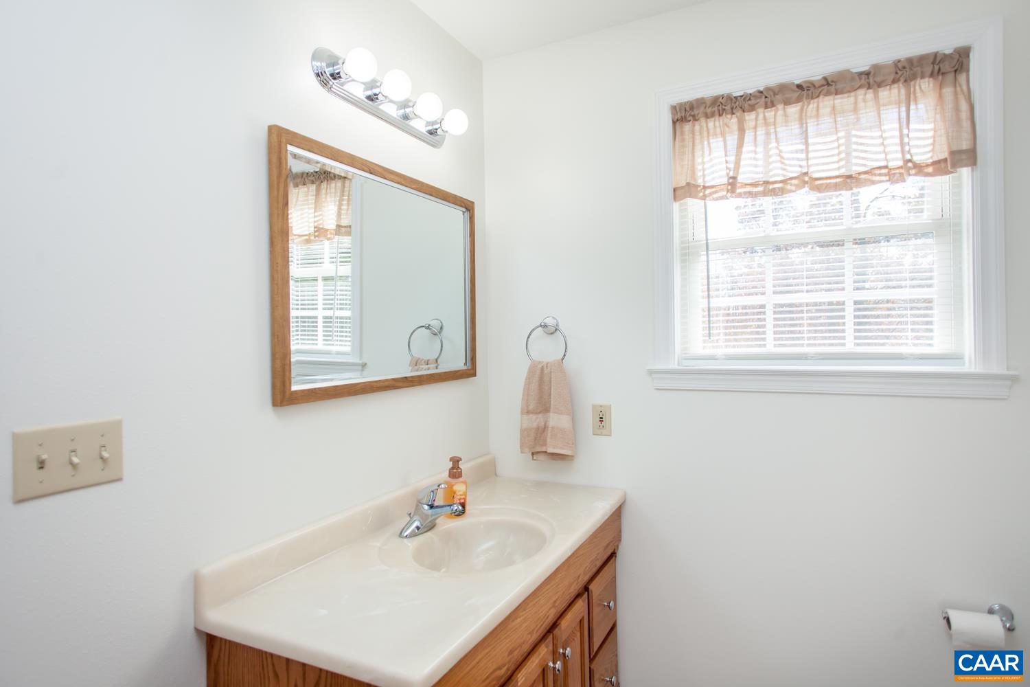 473 Reva Lane Ruckersville, VA 22968 - Photo 30 of 42 a bathroom with a sink a vanity and a window