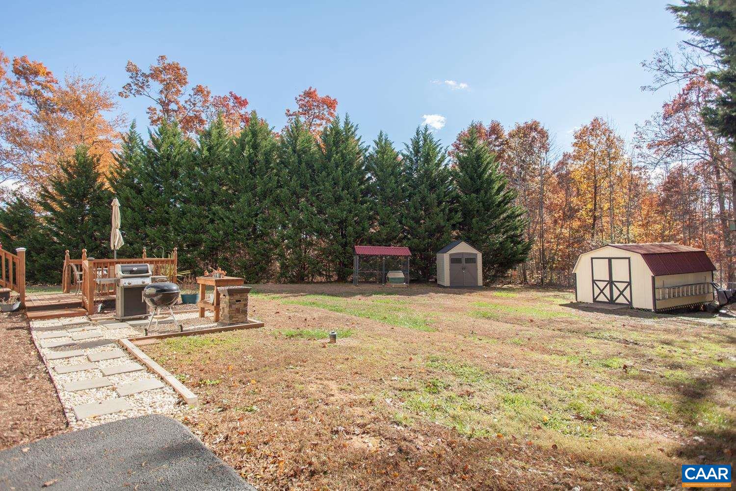 473 Reva Lane Ruckersville, VA 22968 - Photo 42 of 42 a view of a house with a yard and sitting area