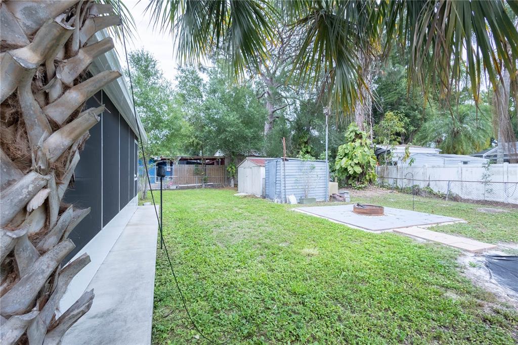 314 4th Avenue Southwest Ruskin, FL 33570 - Photo 23 of 30 a view of a backyard with a plants
