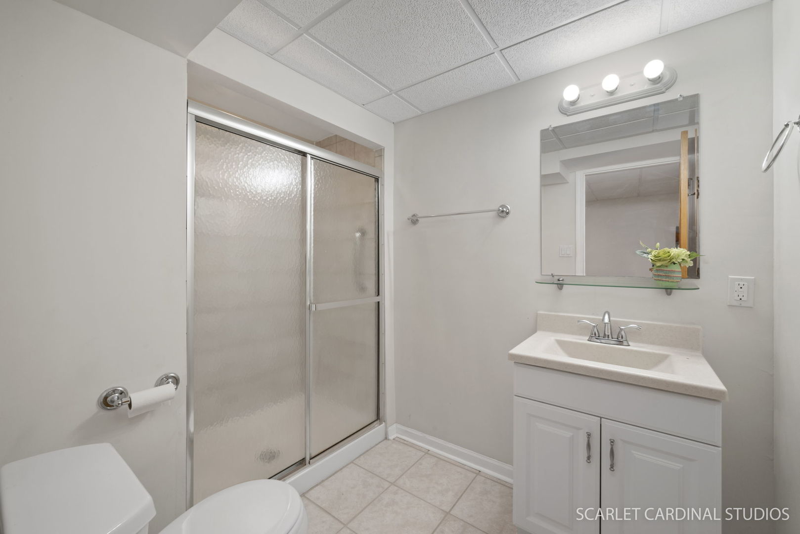 2632 Sweetbroom Road Naperville, IL 60564 - Photo 26 of 33 a bathroom with a shower sink vanity and mirror