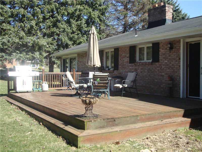 313 Madison Heights Road New Stanton, PA 15672 - Photo 23 of 25 Patio/Deck. Newer 24x16 Bar-b-Q Deck & Sliding glass door Additions