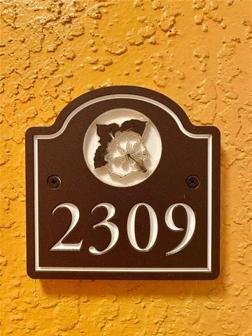 a close up of a sign board