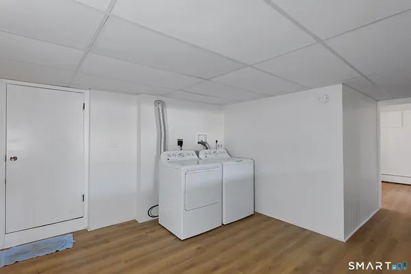 wooden floor in an empty room