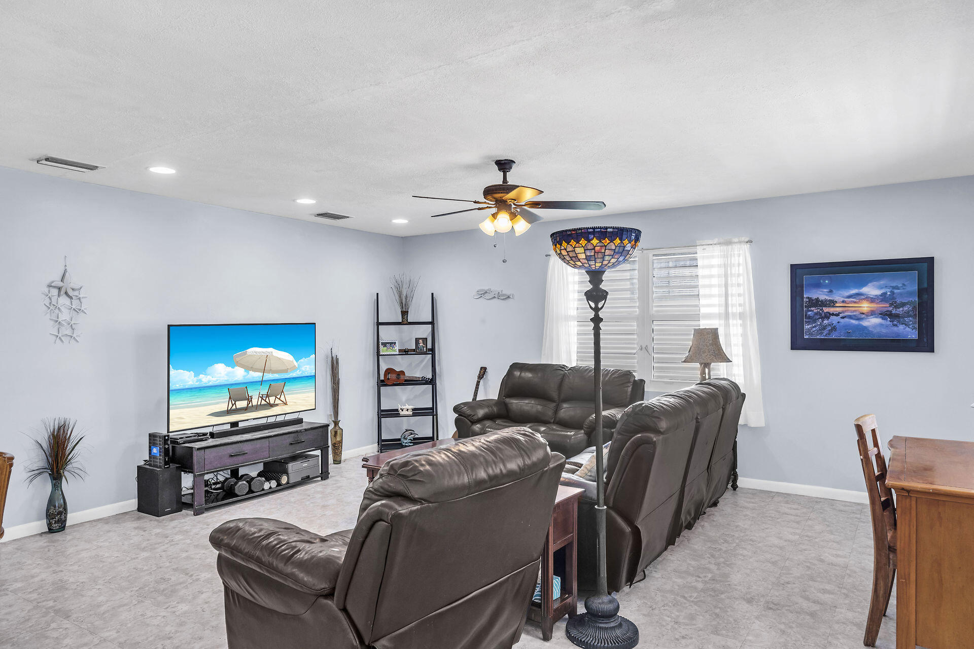 106 Channel Drive, Unit B Marathon, FL 33050 - Photo 15 of 33 a living room with furniture and a flat screen tv