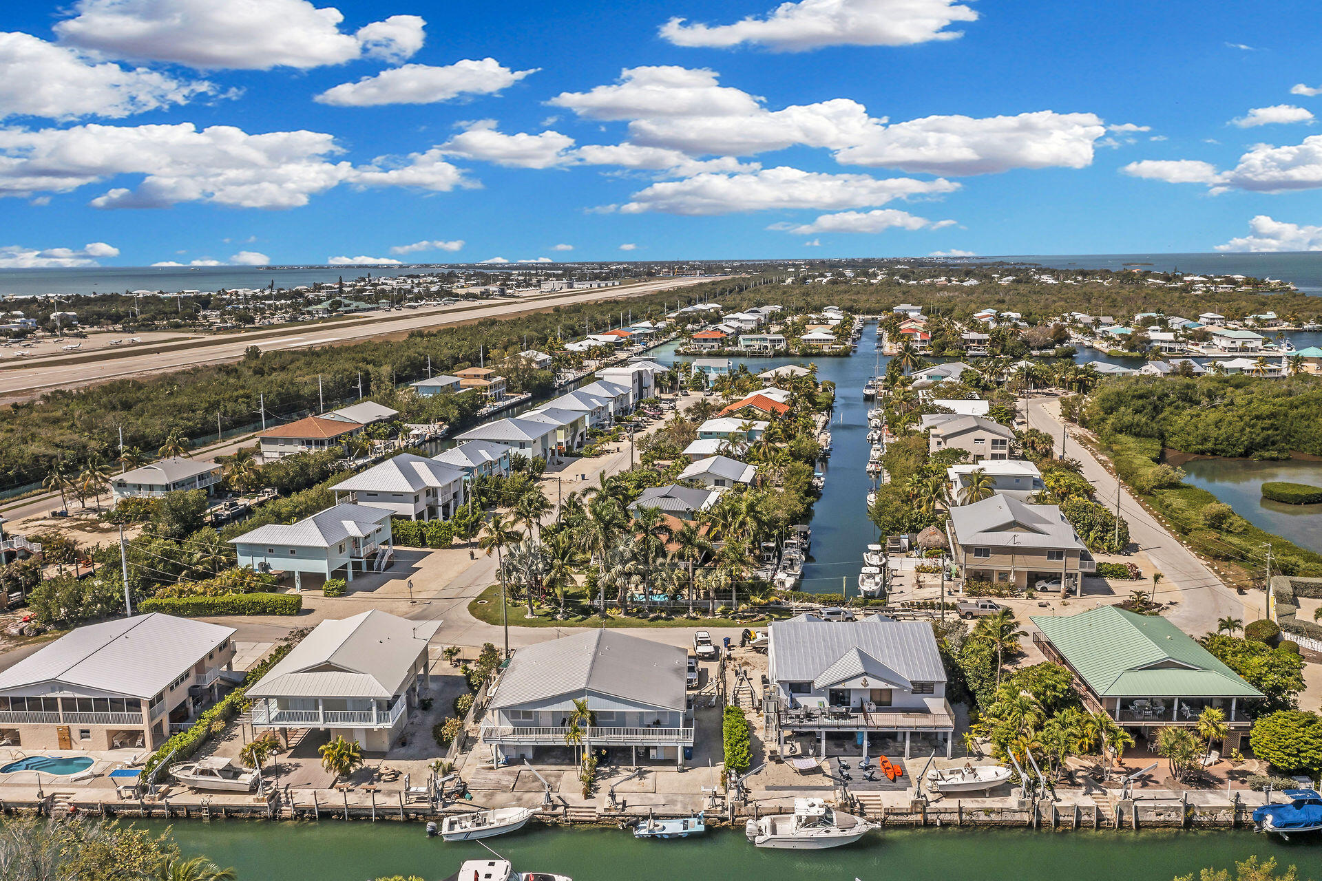 106 Channel Drive, Unit B Marathon, FL 33050 - Photo 29 of 33 an aerial view of residential building with outdoor space