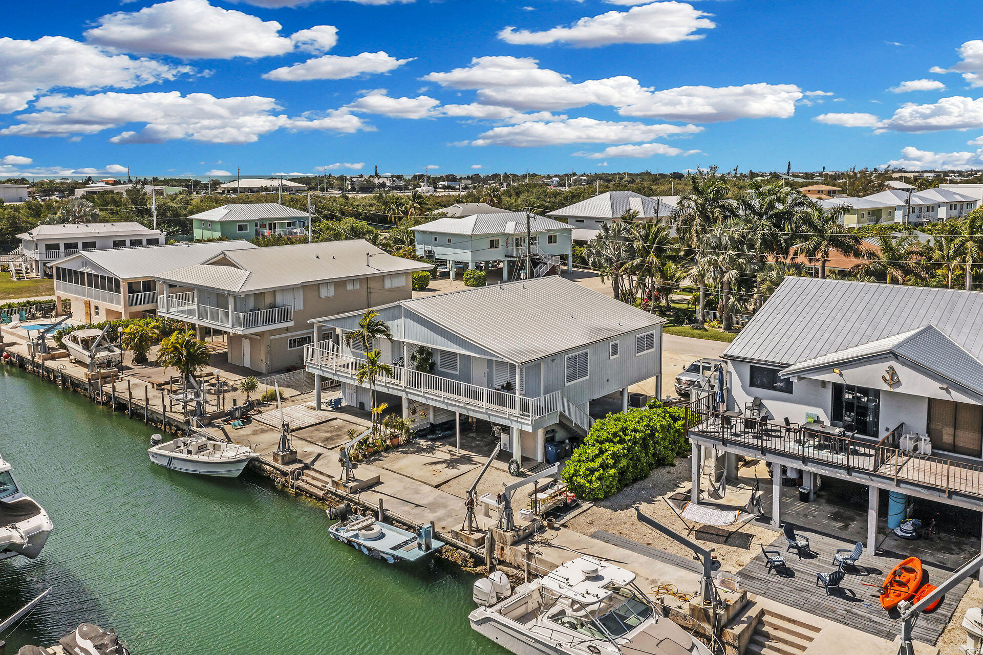 106 Channel Drive, Unit B Marathon, FL 33050 - Photo 32 of 33 an aerial view of a house with a ocean view