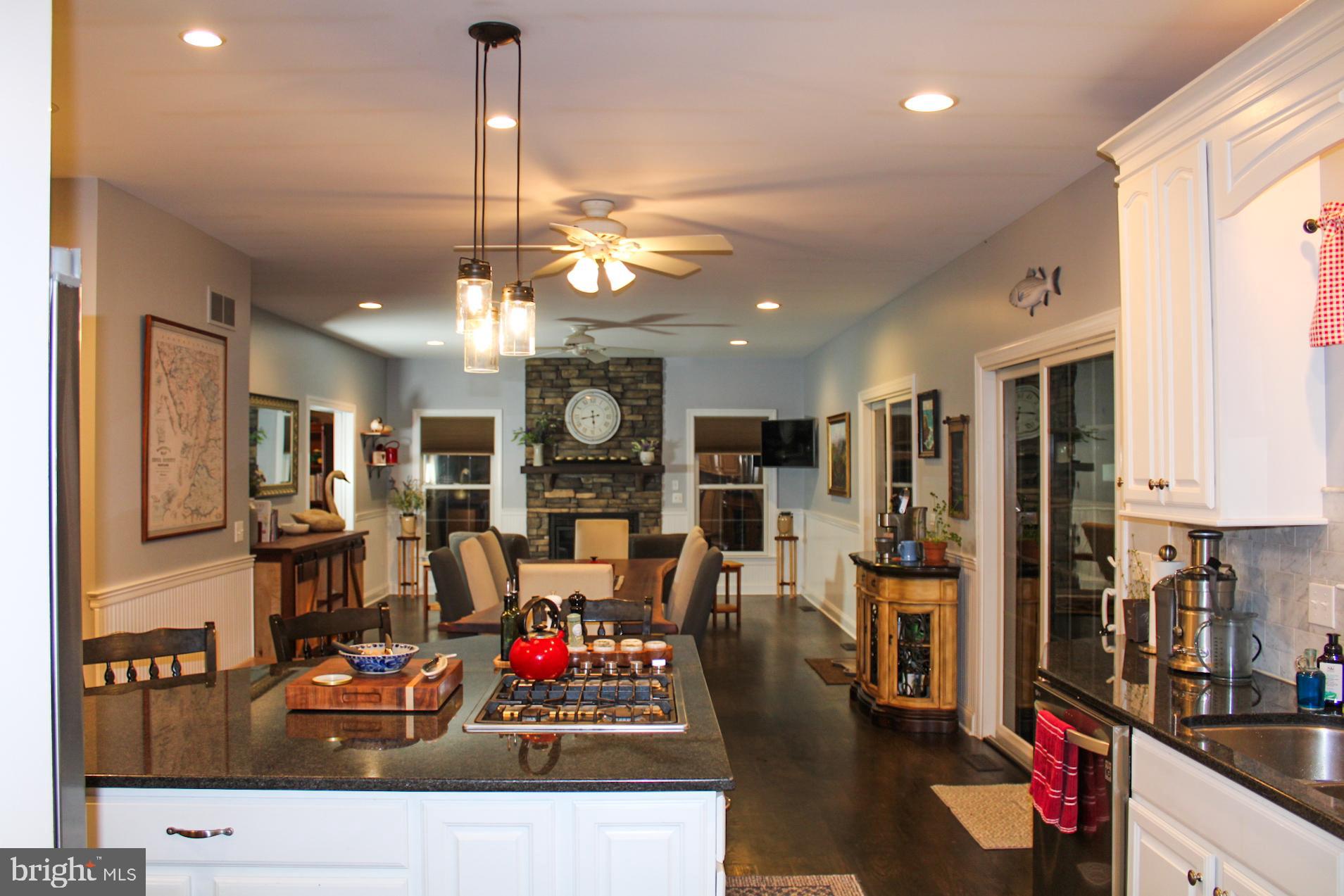 1046 Pond Neck Road Earleville, MD 21919 - Photo 3 of 25 Kitchen, dining and outdoor space all together