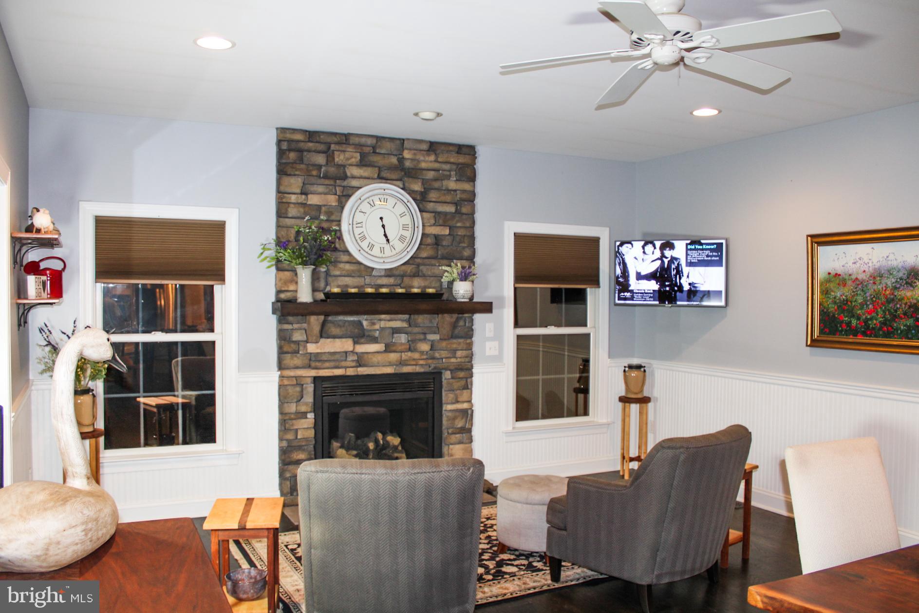 1046 Pond Neck Road Earleville, MD 21919 - Photo 6 of 25 Living room open to eat in kitchen.