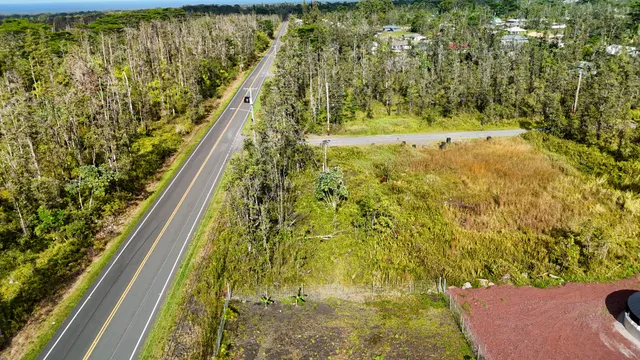 a view of a yard with an outdoor space