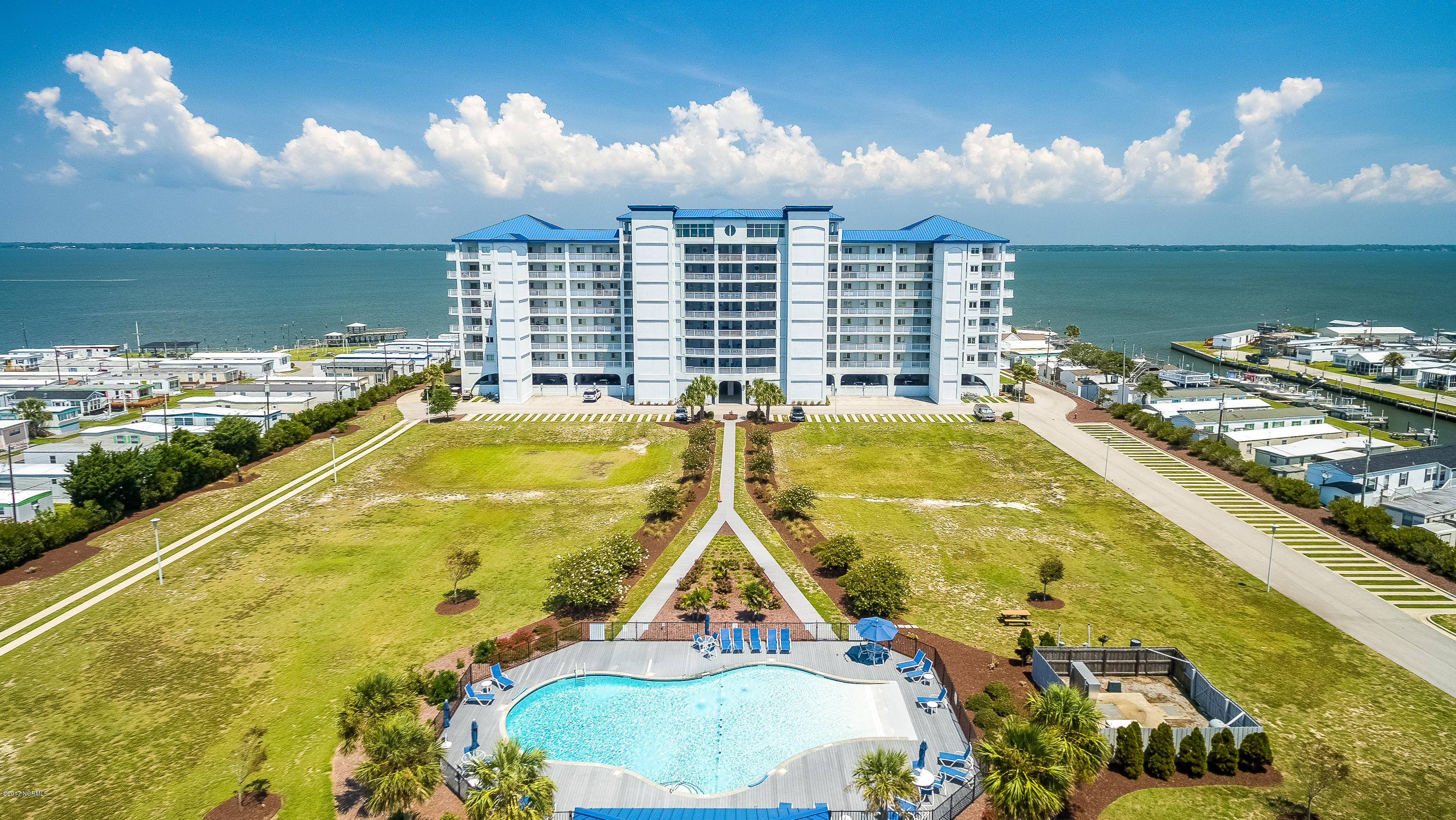 1550 Salter Path Road, Unit 206 Atlantic Beach, NC 28512 - Photo 30 of 38 aerialfrompool