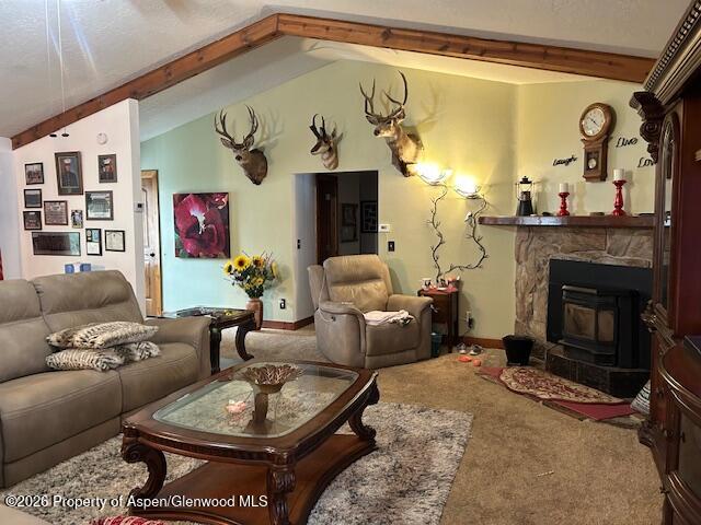 2928 Pinon Circle Craig, CO 81625 - Photo 25 of 92 a living room with furniture and a fireplace