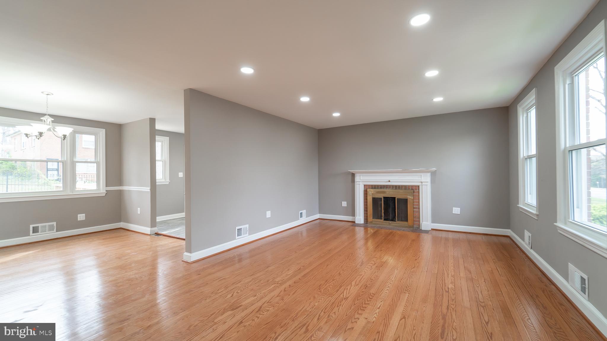 7005 Adelphi Road University Park, MD 20782 - Photo 39 of 39 Living/Dining/ Kitchen View / Open Floor Plan