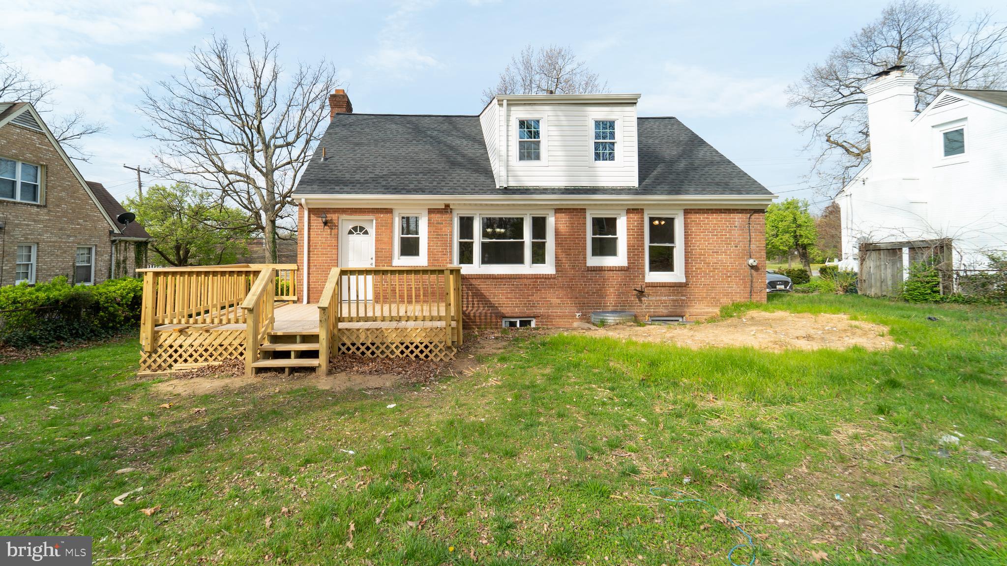 7005 Adelphi Road University Park, MD 20782 - Photo 35 of 39 Rear View of Home!