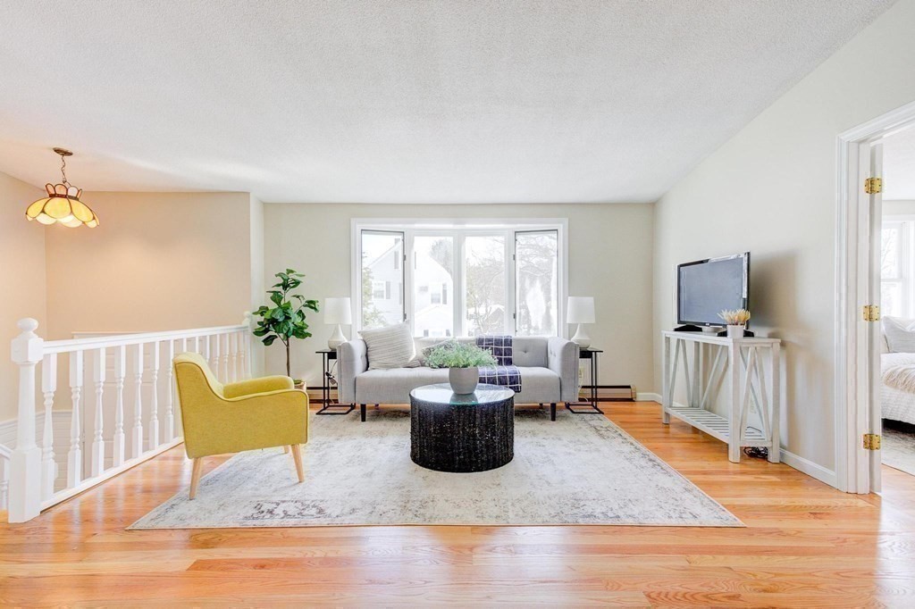 68 Dothan Street Arlington, MA 02474 - Photo 5 of 42 a living room with furniture and a flat screen tv