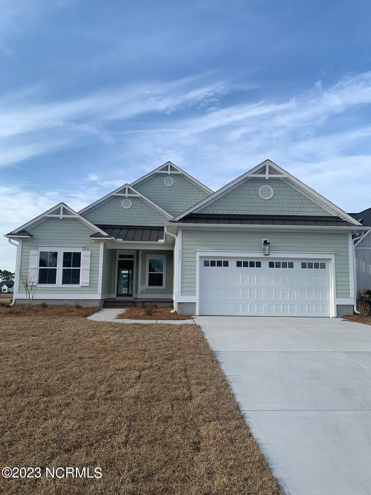 357 Spicer Lake Drive Holly Ridge, NC 28445 - Photo 1 of 18 Front Elevation