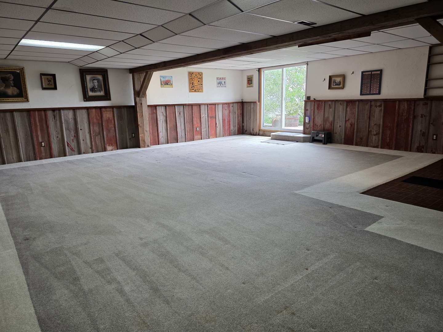 15510 Lomax Road Prophetstown, IL 61277 - Photo 12 of 24 a view of a house with a wooden deck