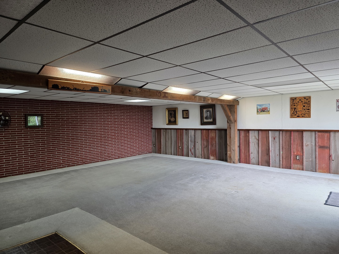 15510 Lomax Road Prophetstown, IL 61277 - Photo 14 of 24 a view of backyard with wooden wall