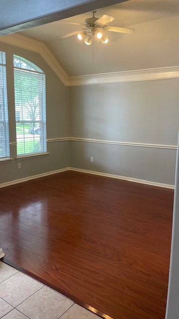 6719 Emerald Shire Lane Houston, TX 77041 - Photo 34 of 37 a view of room with window and wooden floor