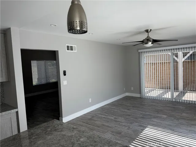 wooden floor in an empty room