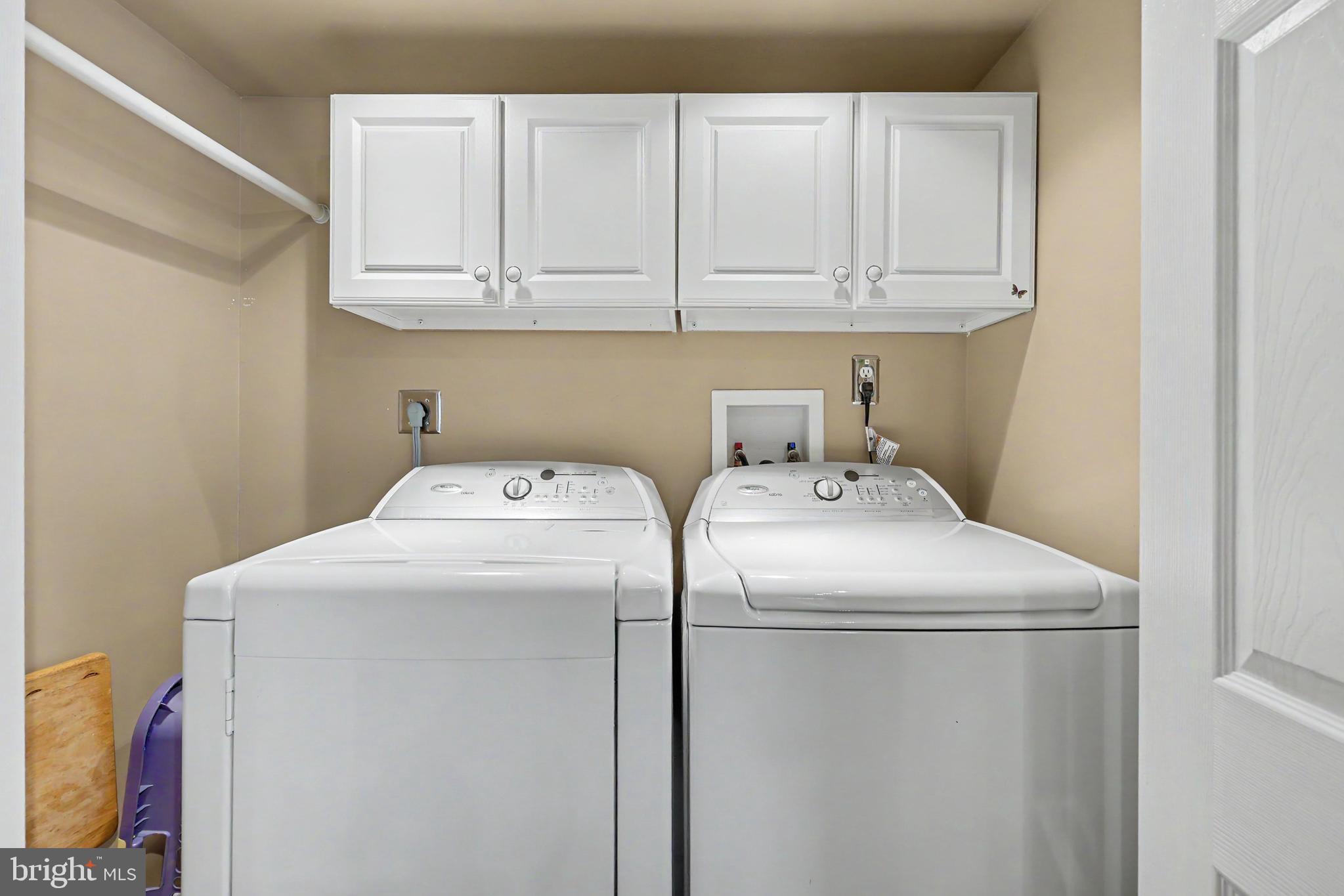 183 Choptank Road Stafford, VA 22556 - Photo 31 of 38 Laundry Closet w/Conveying Washer & Dryer