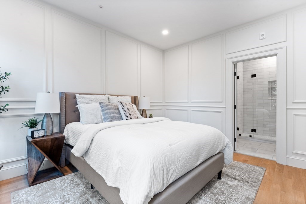 210 West Springfield Street, Unit 2 Boston, MA 02118 - Photo 18 of 33 a bedroom with a bed and a table