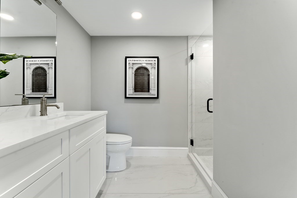 210 West Springfield Street, Unit 2 Boston, MA 02118 - Photo 25 of 33 a bathroom with a toilet sink and mirror
