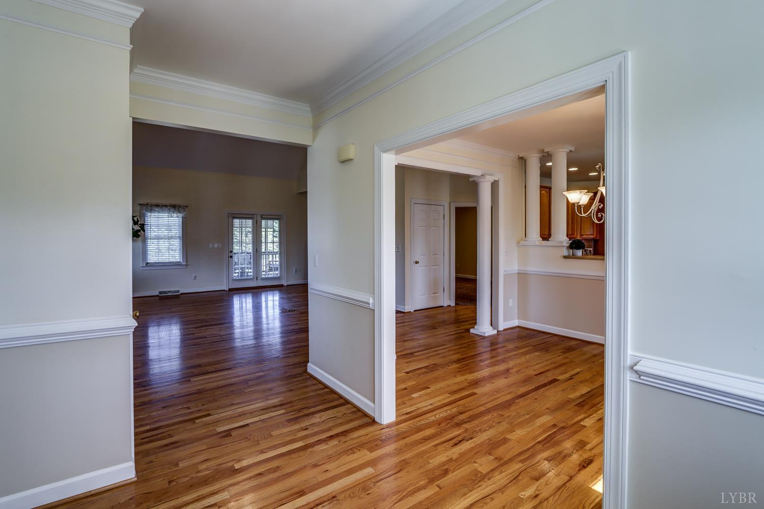 1315 Donnally Road Forest, VA 24551 - Photo 3 of 74 a view interior of the house and wooden floor