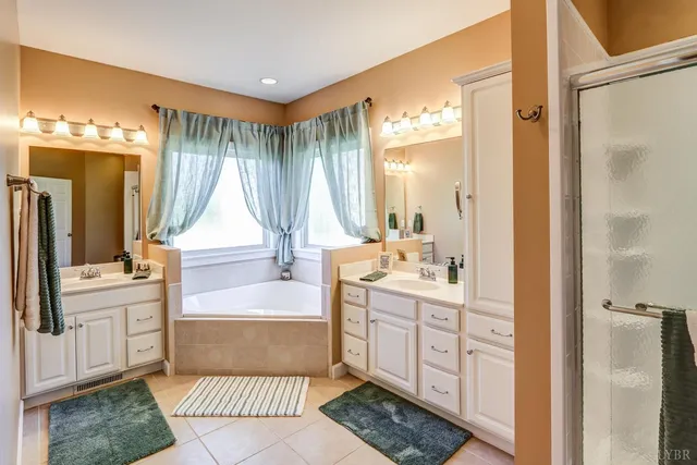 an empty room with closet area