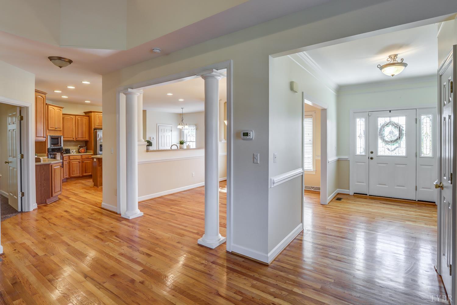 1315 Donnally Road Forest, VA 24551 - Photo 8 of 74 a view of a living room with wooden floor