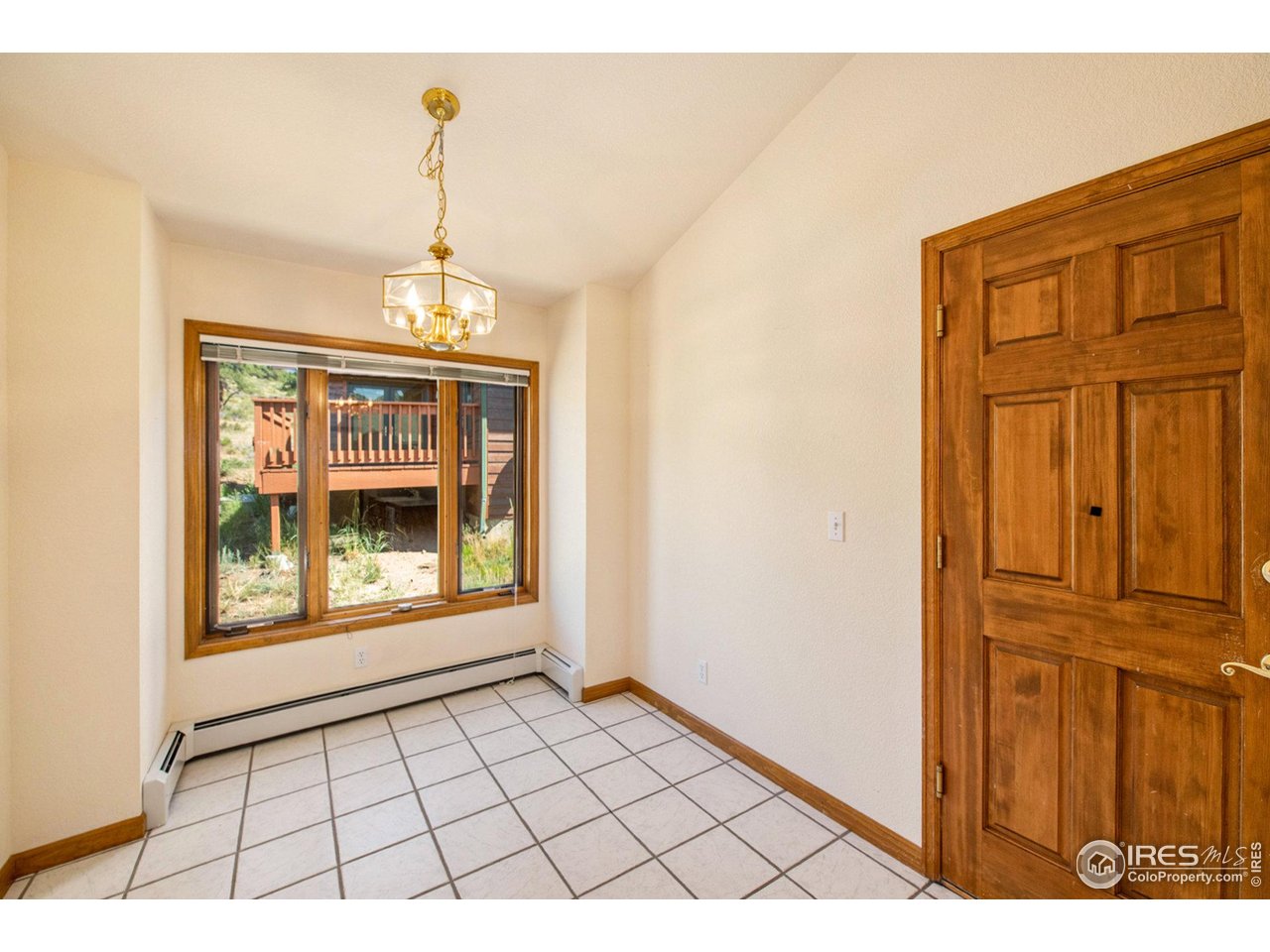 683 Cedar Ridge Circle Estes Park, CO 80517 - Photo 14 of 39 a view of an empty room with a window