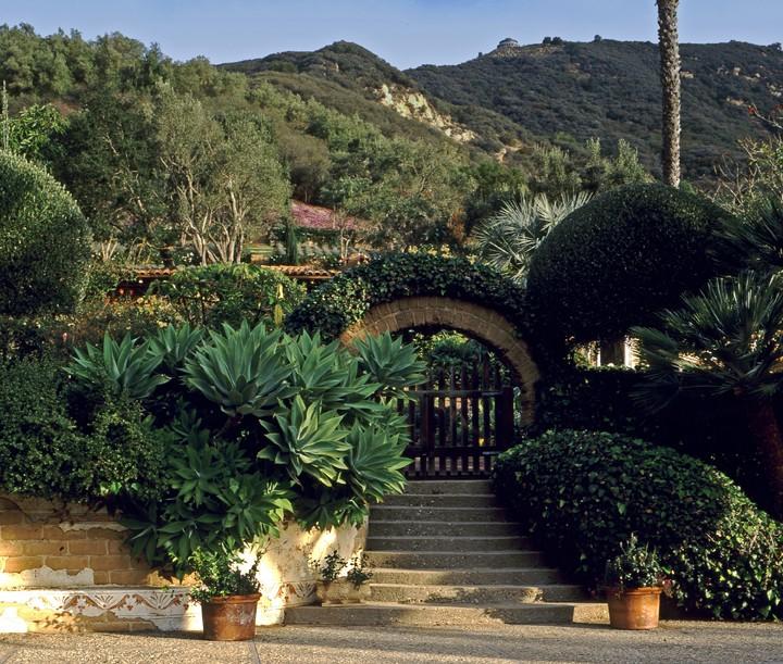 1301 Mountain Drive Santa Barbara, CA 93103 - Photo 3 of 12 a view of a street with a flower garden