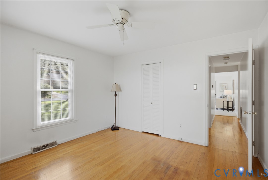 9832 Alfaree Road Richmond, VA 23237 - Photo 21 of 35 Unfurnished bedroom with light wood-type flooring,