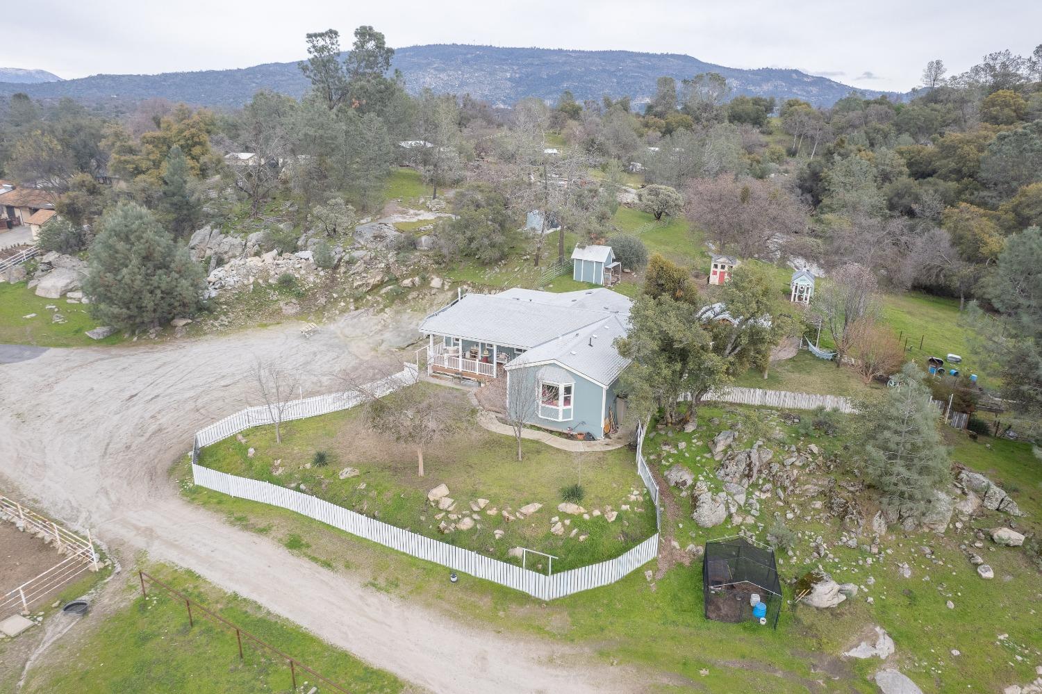 30128 Auberry Road Prather, CA 93651 - Photo 26 of 99 an aerial view of a house with a yard