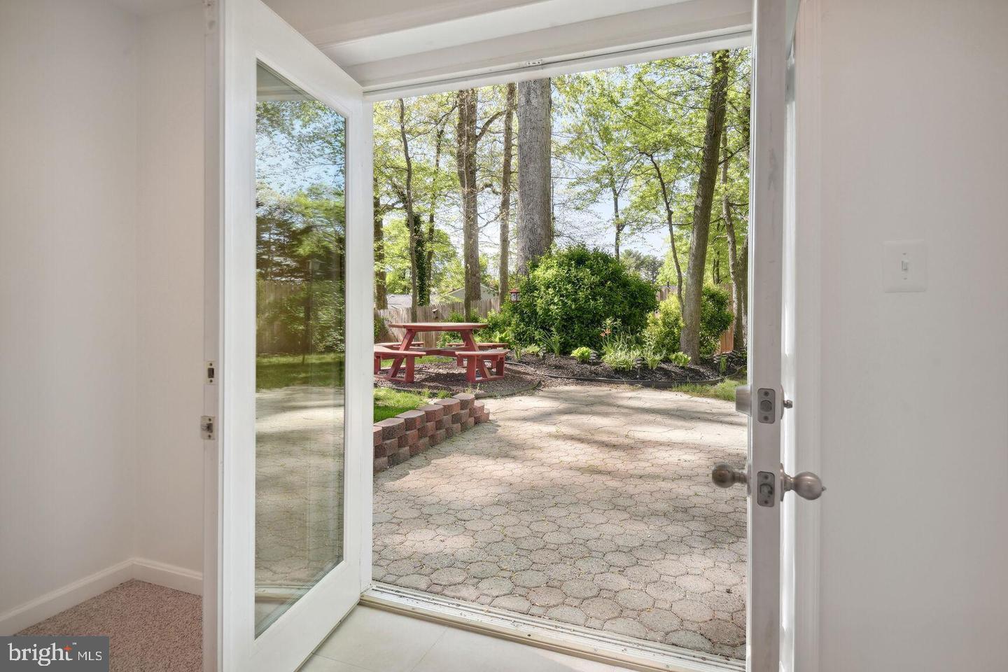 100 Summit Hall Road Gaithersburg, MD 20877 - Photo 24 of 28 French doors leading to back patio