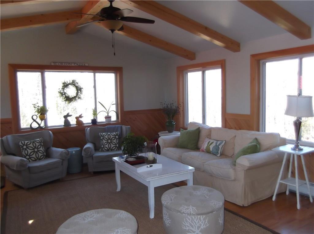 213 Anderson Road Dover Foxcroft, ME 04426 - Photo 4 of 21 New addition with exposed beams and...