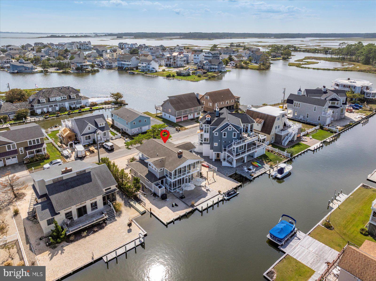 409 Bristol Road South Bethany, DE 19930 - Photo 14 of 89 Aerial Rear Exterior