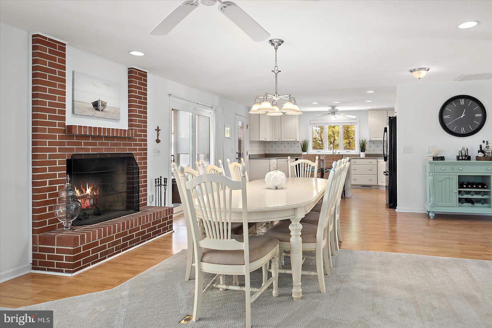 409 Bristol Road South Bethany, DE 19930 - Photo 26 of 89 Dining Area into Kitchen